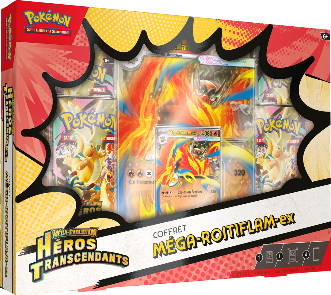 Pokémon TCG: Mega-Evolution - Héros Transcendants - ex Box (FR)