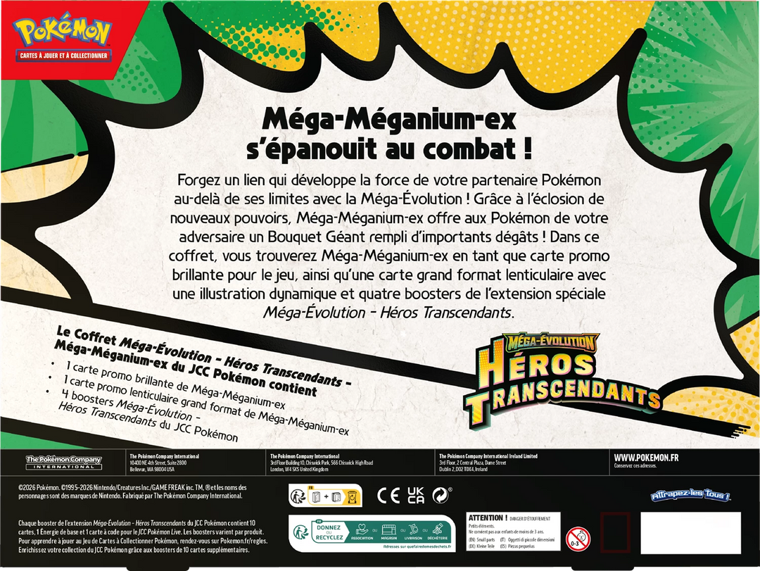 Pokémon TCG: Mega-Evolution - Héros Transcendants - ex Box (FR)
