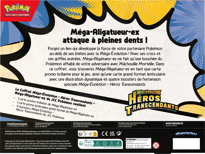 Pokémon TCG: Mega-Evolution - Héros Transcendants - ex Box (FR)