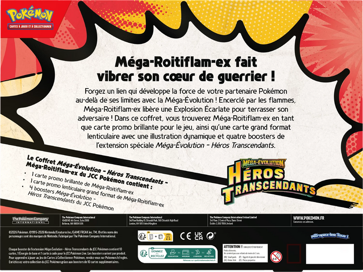 Pokémon TCG: Mega-Evolution - Héros Transcendants - ex Box (FR)