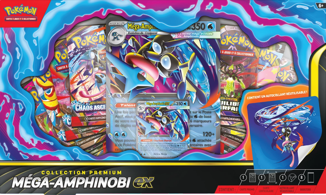 Pokémon TCG: Méga-Amphinobi - Premium ex Collection (FR)