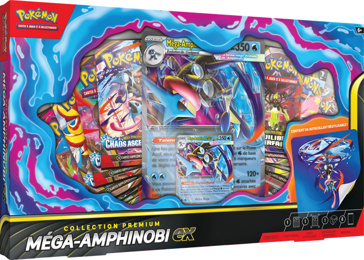 Pokémon TCG: Méga-Amphinobi - Premium ex Collection (FR)