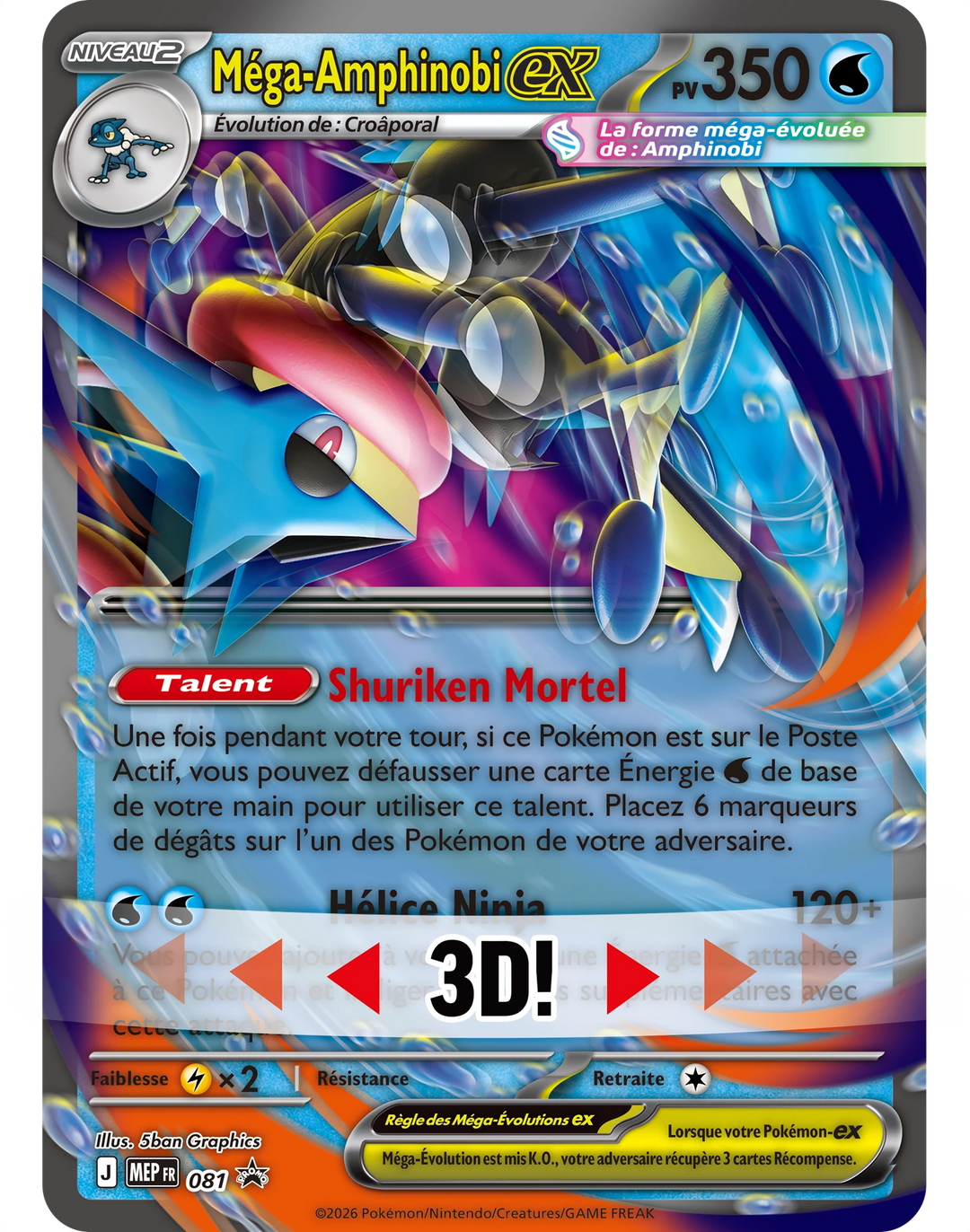 Pokémon TCG: Méga-Amphinobi - Premium ex Collection (FR)
