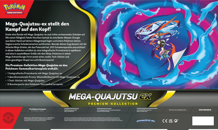 Pokémon TCG: Mega-Quajutsu - Premium ex Collection (DE)