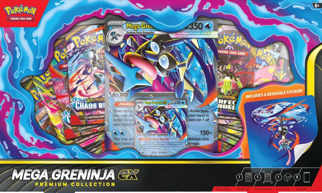 Pokémon TCG: Mega Greninja - Premium ex Collection (EN)