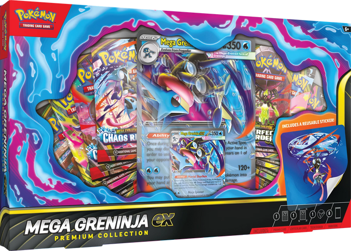Pokémon TCG: Mega Greninja - Premium ex Collection (EN)