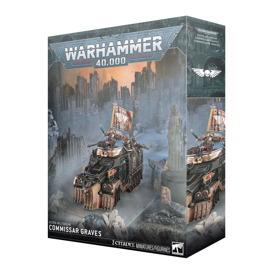 Warhammer 40k: Astra Militarum - Commissar Graves