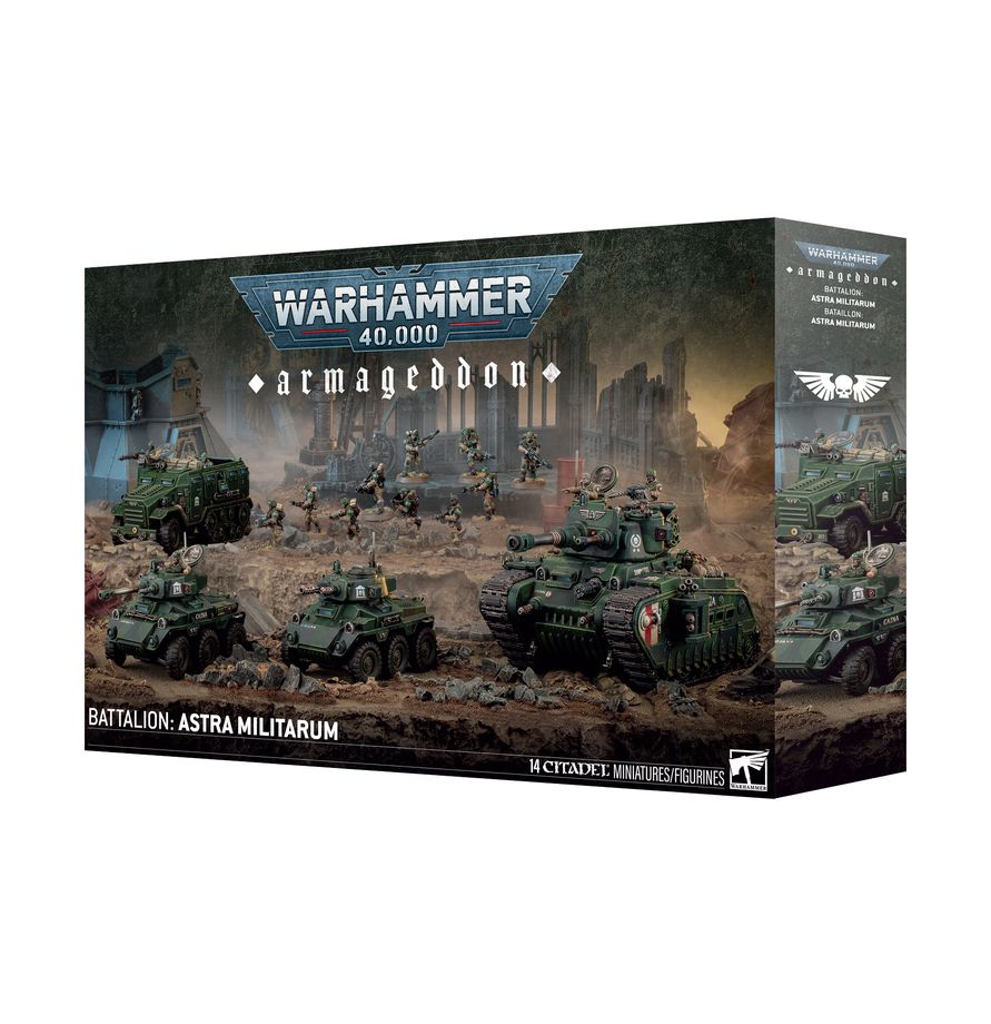 Warhammer 40k: Astra Militarum - Battalion - Armageddon