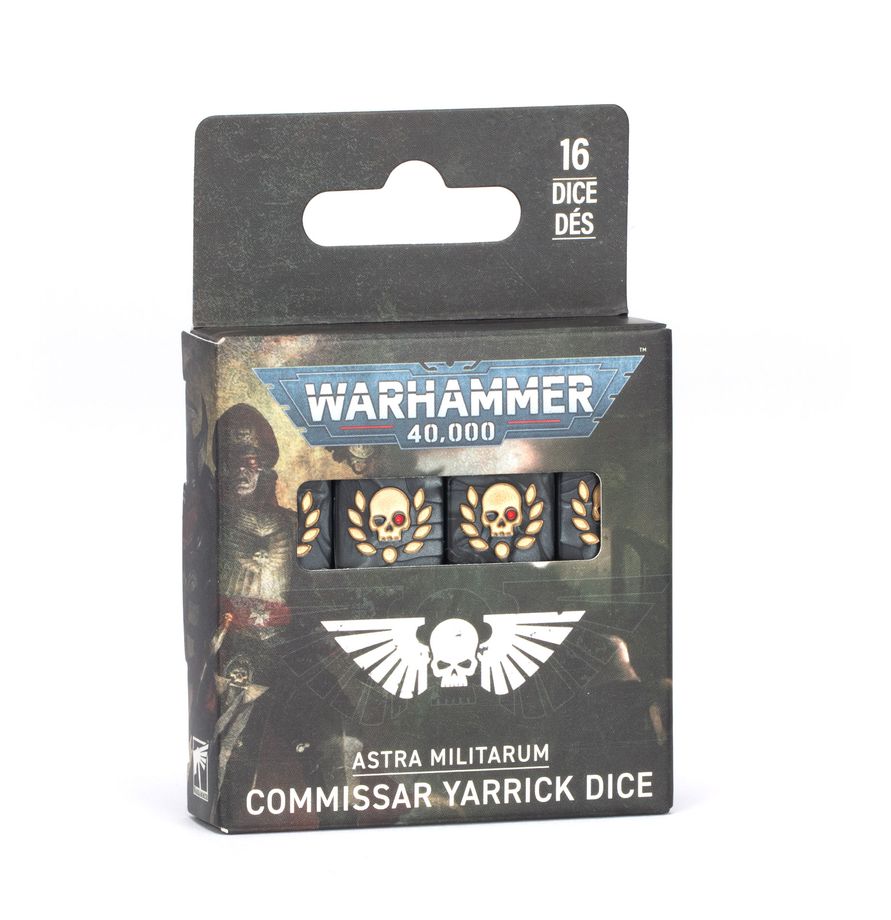 Dice: Warhammer 40k - Astra Militarum - Commissar Yarrick