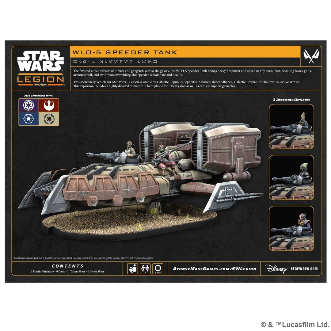 Star Wars: Legion - WLO-5 Speeder Tank (EN/DE/ES/FR)