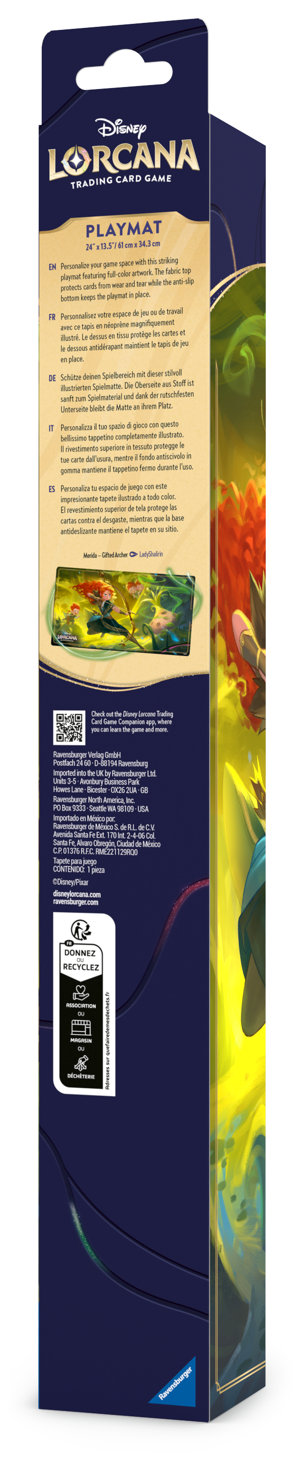 Playmat: Disney Lorcana - Wilds Unknown - Merida