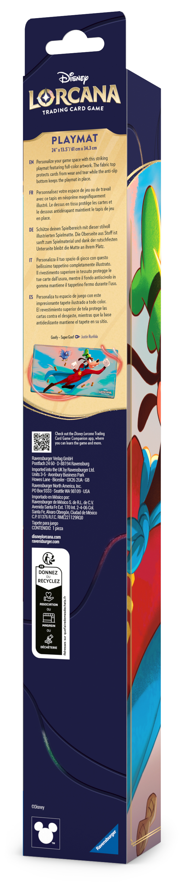 Playmat: Disney Lorcana - Wilds Unknown - Goofy