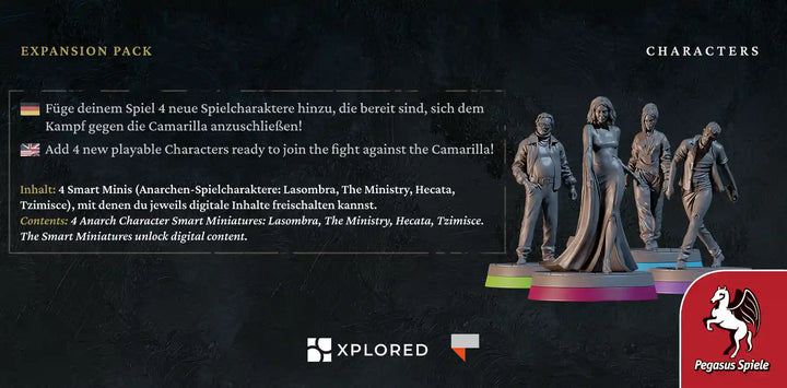 Teburu: Vampire - The Masquerade – Milan Uprising - Playable Characters (DE/EN)