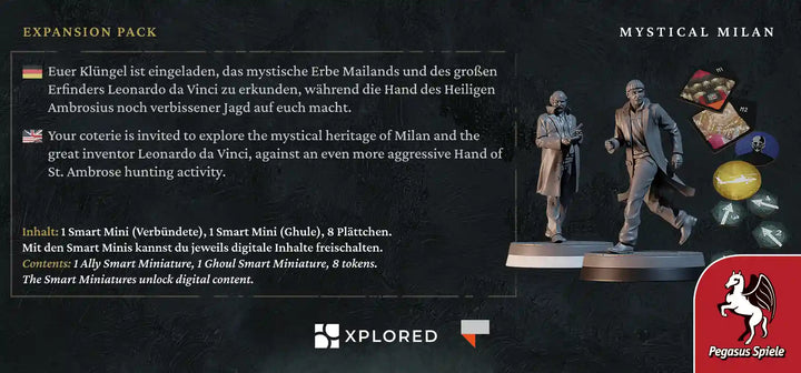 Teburu: Vampire - The Masquerade – Milan Uprising - Mystical Milan (DE/EN)
