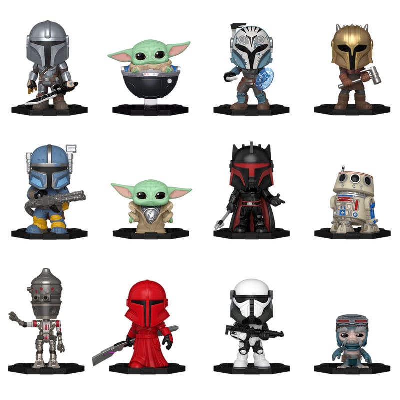 Blind Box: Mystery Minifiguren - Star Wars - Vinyl Figuren - The Mandalorian