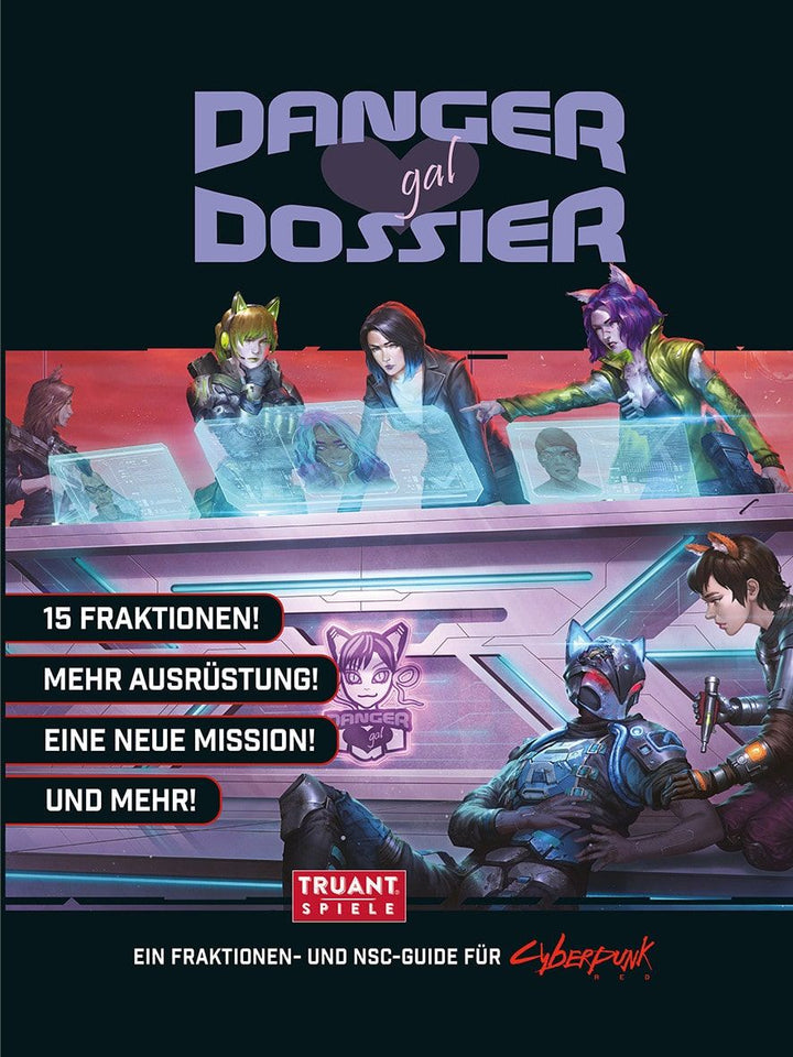 Cyberpunk RED RPG: Danger Gal Dossier (DE)