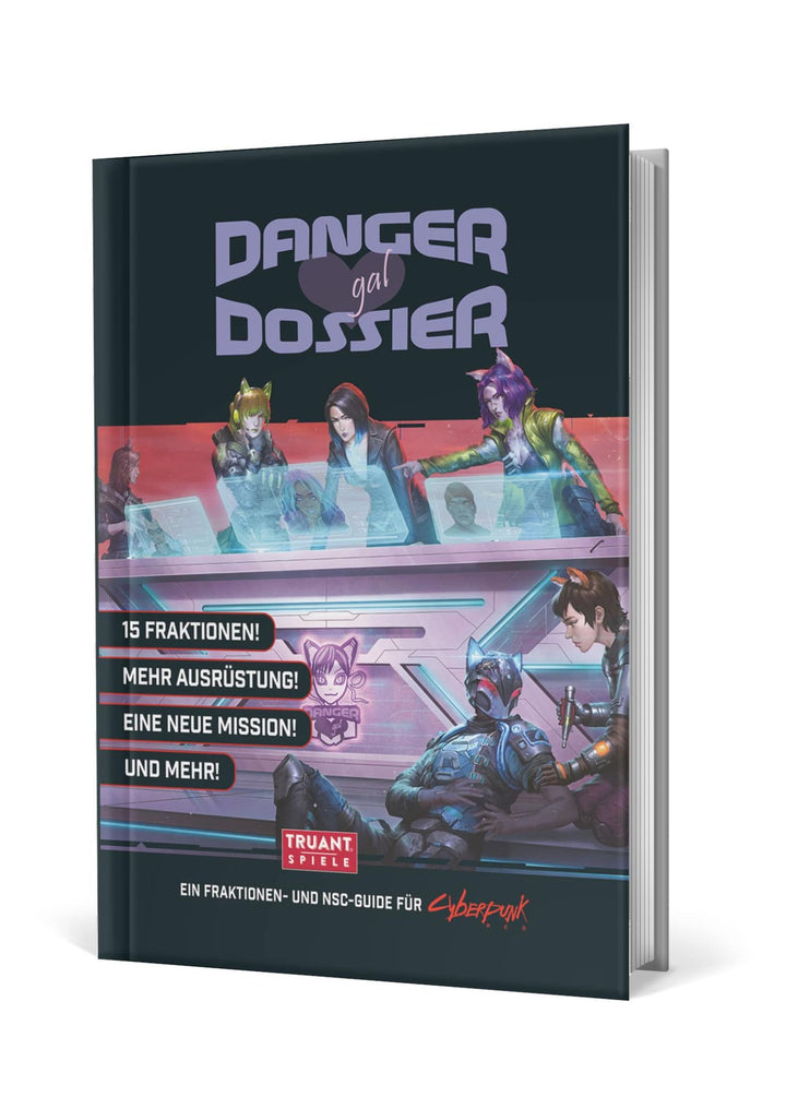 Cyberpunk RED RPG: Danger Gal Dossier (DE)