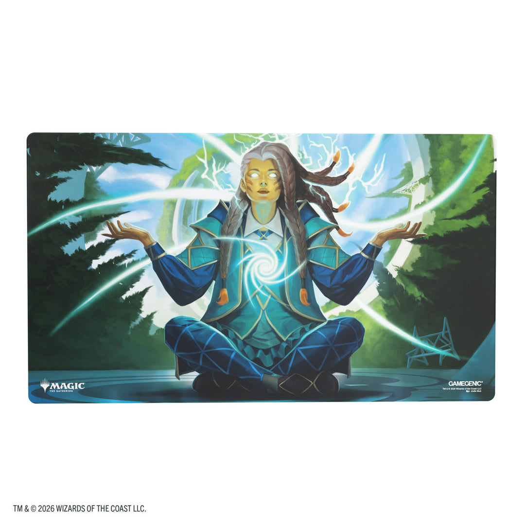 Playmat: Magic The Gathering - Secrets of Strixhaven - Tam Observant Sequencer