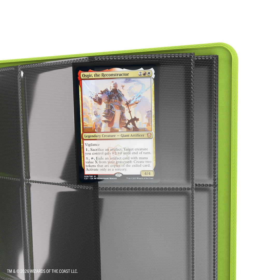 Album: Zip-Up - Magic The Gathering - Secrets of Strixhaven - 18-Pocket  - Black/Green