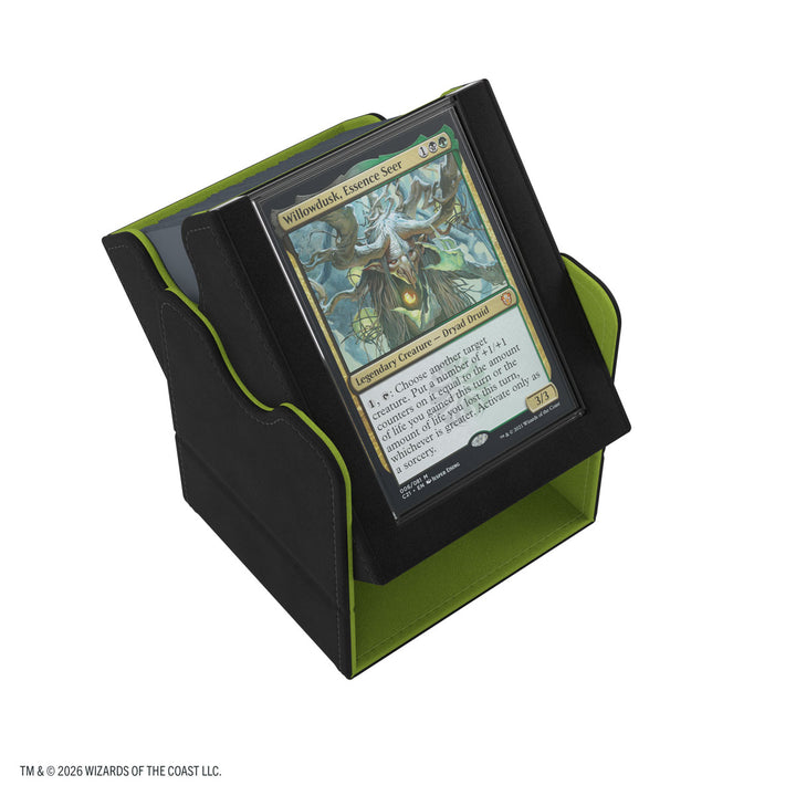 Deck Box: Squire 100+ XL - Magic The Gathering - Secrets of Strixhaven - Black / Green