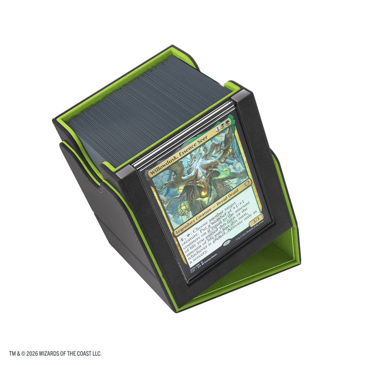 Deck Box: Squire 100+ XL - Magic The Gathering - Secrets of Strixhaven - Black / Green