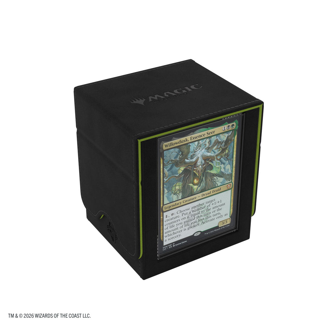 Deck Box: Squire 100+ XL - Magic The Gathering - Secrets of Strixhaven - Black / Green