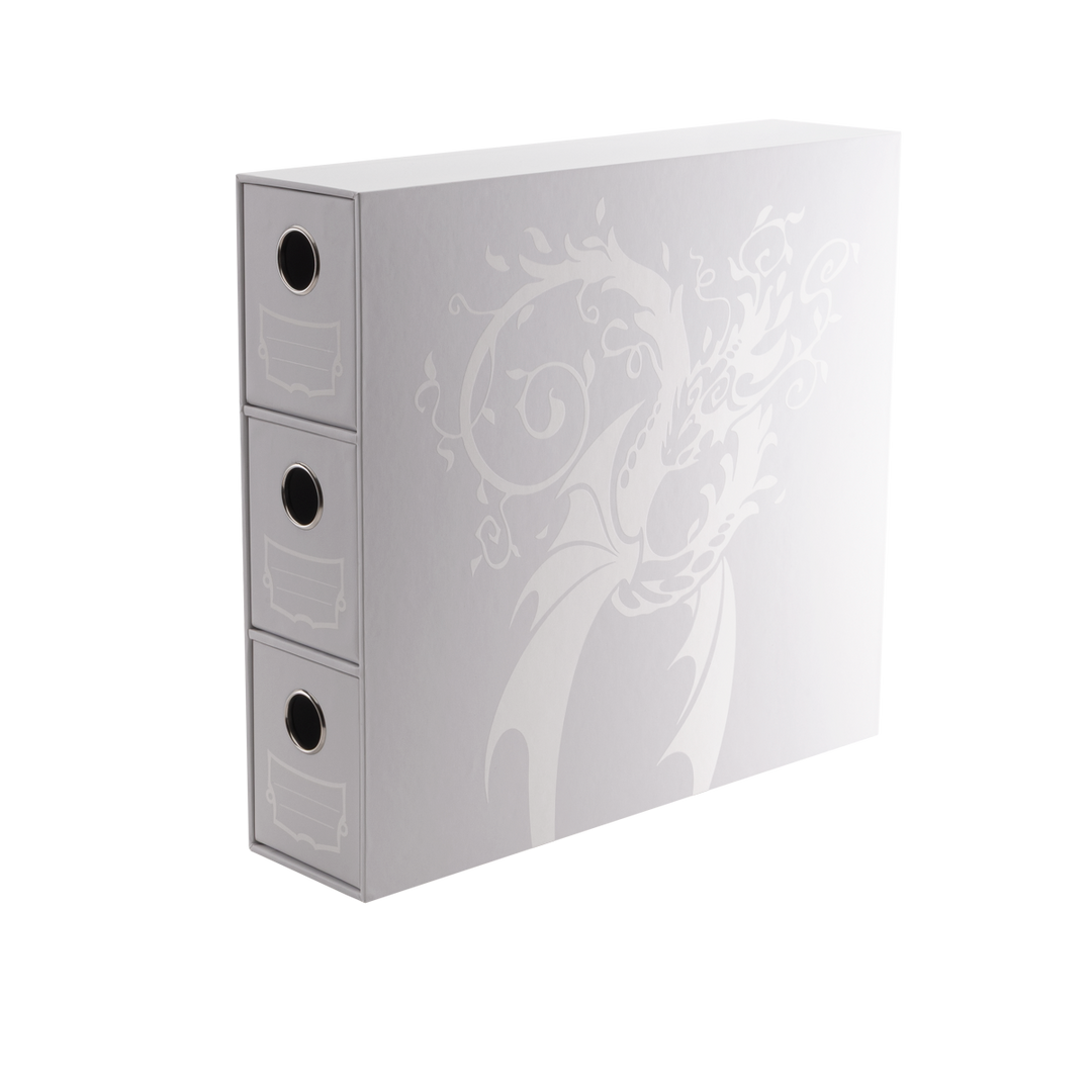 Card Drawers: Dragon Shield - Fortress - 3XL - Card Drawers - Vertical - White