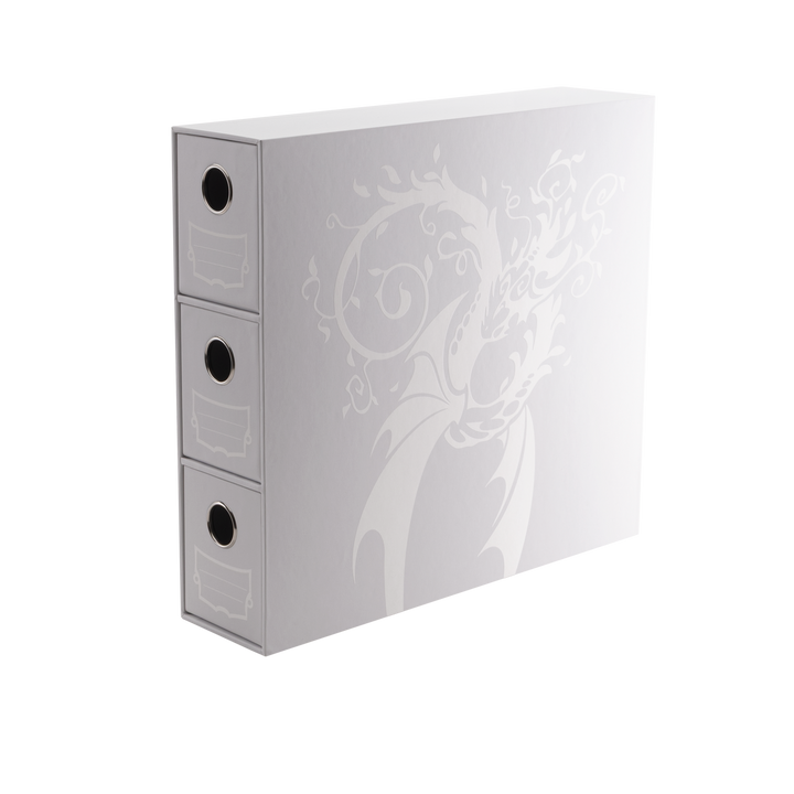Card Drawers: Dragon Shield - Fortress - 3XL - Card Drawers - Vertical - White