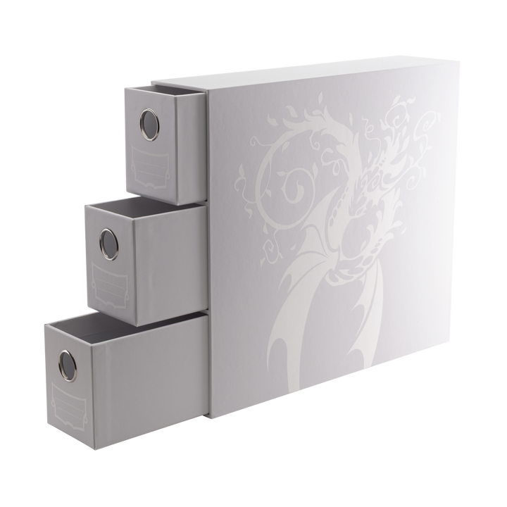 Card Drawers: Dragon Shield - Fortress - 3XL - Card Drawers - Vertical - White