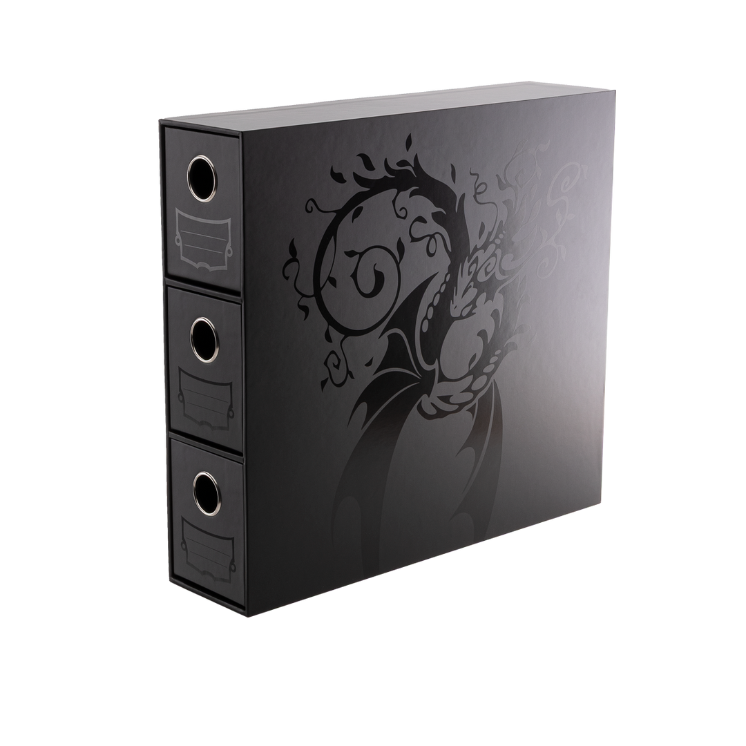 Card Drawers: Dragon Shield - Fortress - 3XL - Card Drawers - Vertical - Black