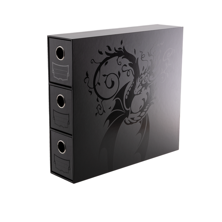 Card Drawers: Dragon Shield - Fortress - 3XL - Card Drawers - Vertical - Black