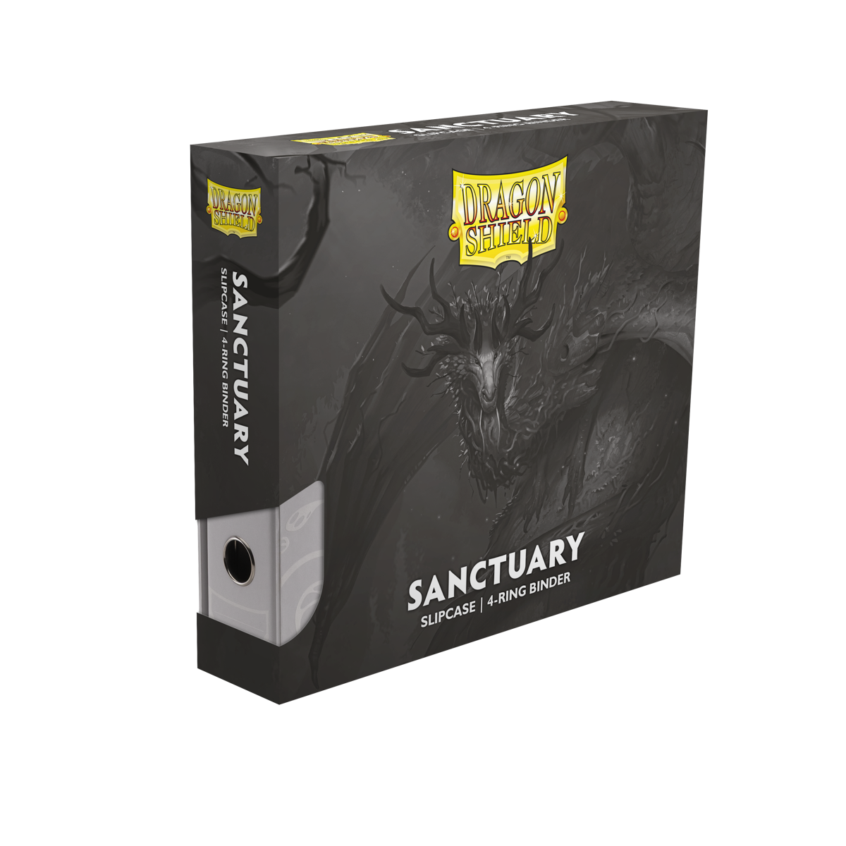 Binder: Dragon Shield - Sanctuary - Slipcase 4-Ring Binder - White ...