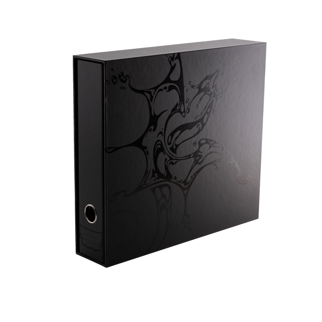 Binder: Dragon Shield - Sanctuary - Slipcase 4-Ring Binder - Black