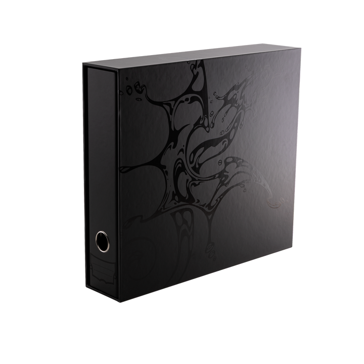 Binder: Dragon Shield - Sanctuary - Slipcase 4-Ring Binder - Black