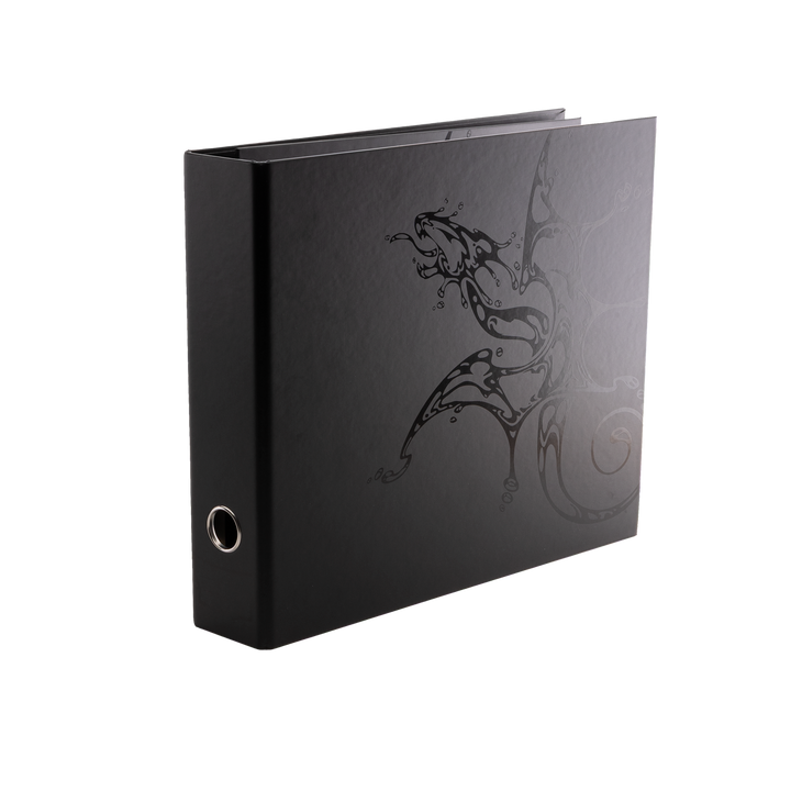 Binder: Dragon Shield - Sanctuary - Slipcase 4-Ring Binder - Black