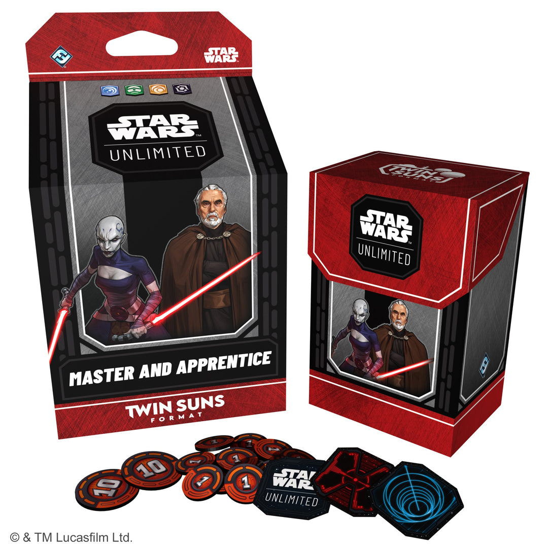 Star Wars: Unlimited - Twin Suns Deck - Schülerin & Meister (DE)