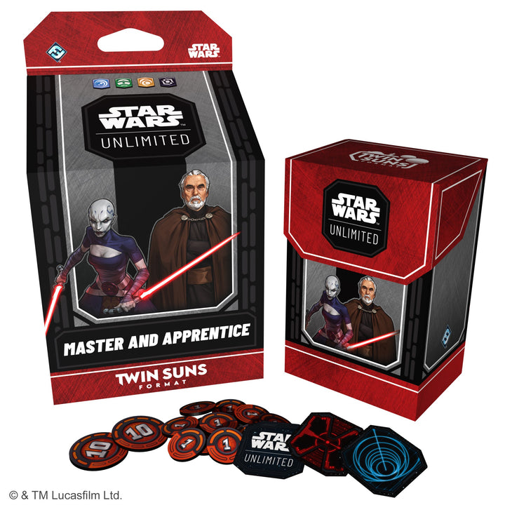 Star Wars: Unlimited - Twin Suns Deck - Schülerin & Meister (DE)