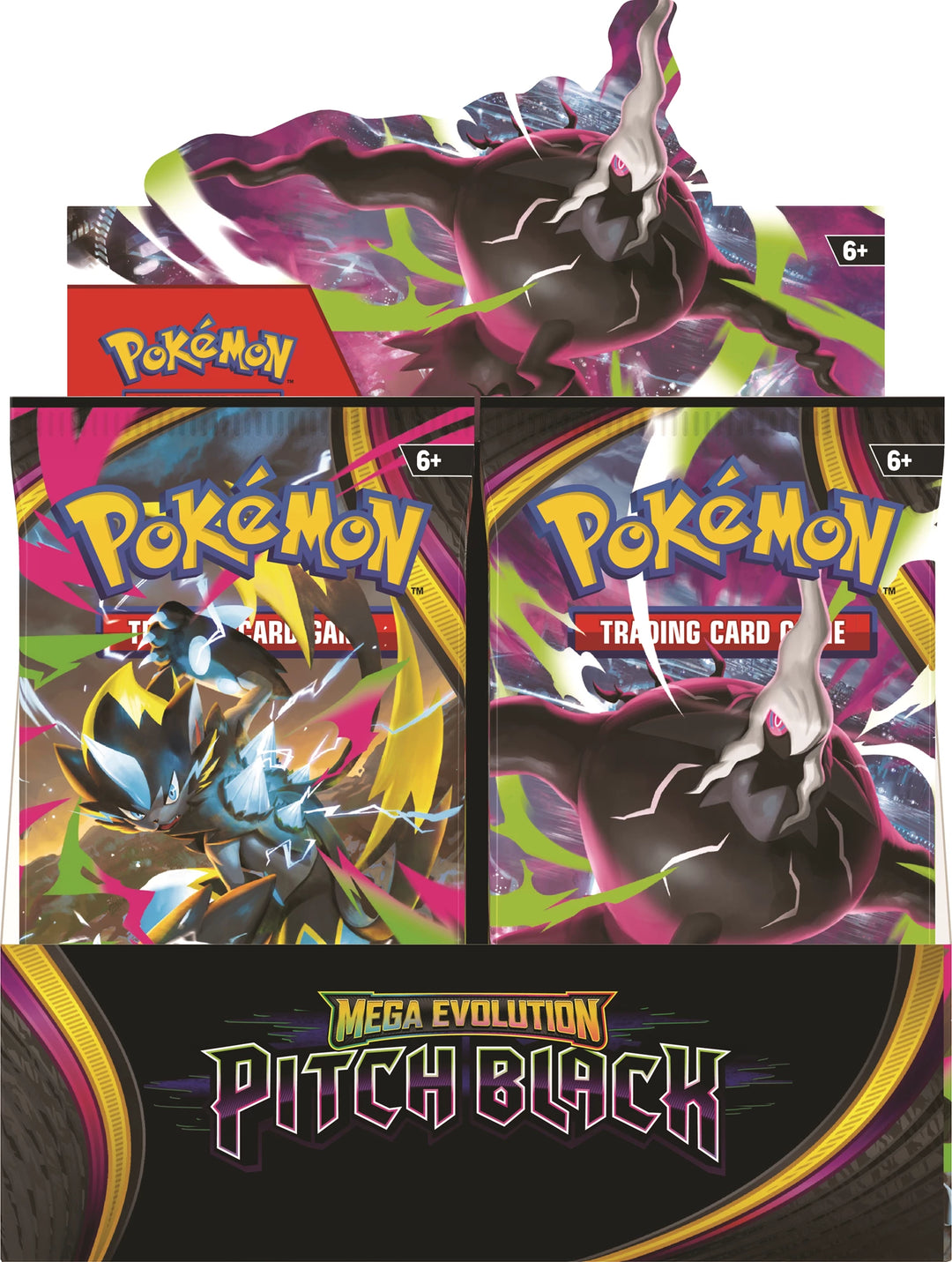 Pokémon TCG: Mega Evolution - Pitch Black - Booster Display (EN)