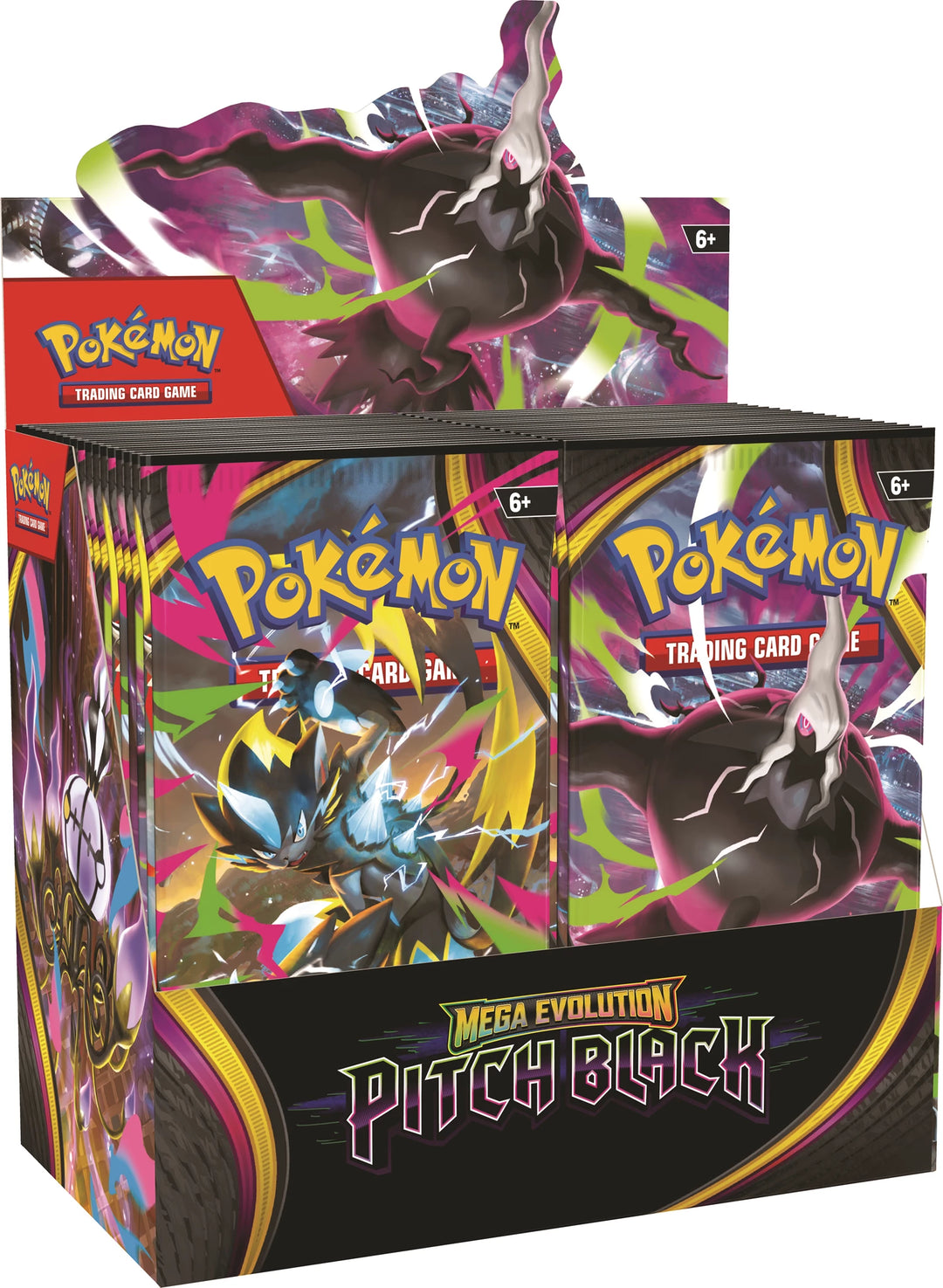 Pokémon TCG: Mega Evolution - Pitch Black - Booster Display (EN)