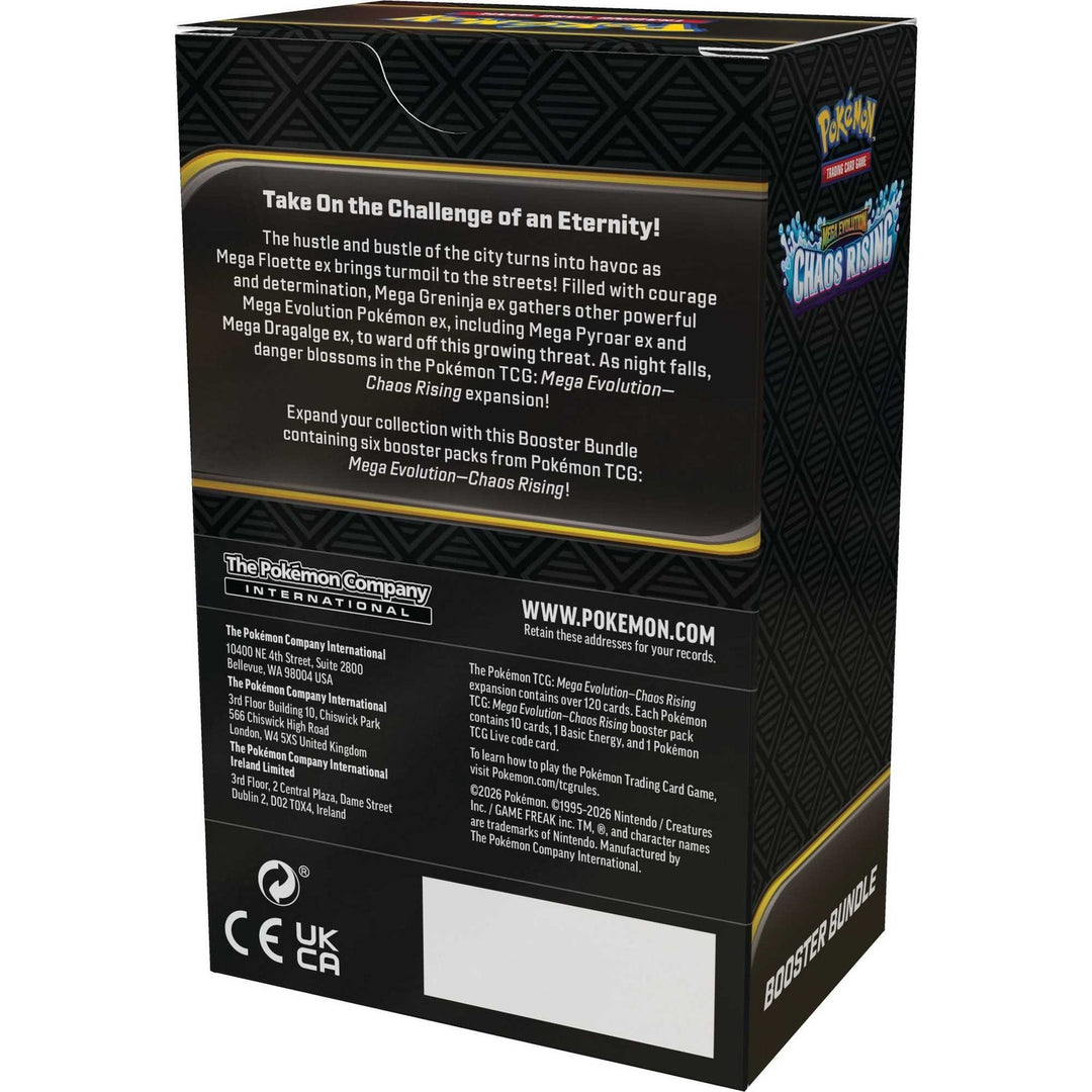 Pokémon TCG: Mega Evolution - Chaos Rising - Booster Bundle (6 Booster) (EN)