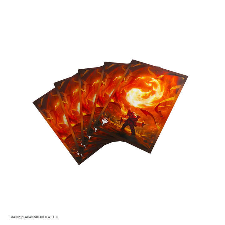 Art Sleeves: Magic The Gathering - Secrets of Strixhaven - Mountain (105)