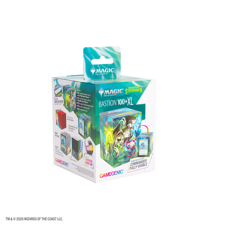 Deckbox: Gamegenic - Bastion 100+ XL - Magic The Gathering - Secrets of Strixhaven - Strixhaven Students