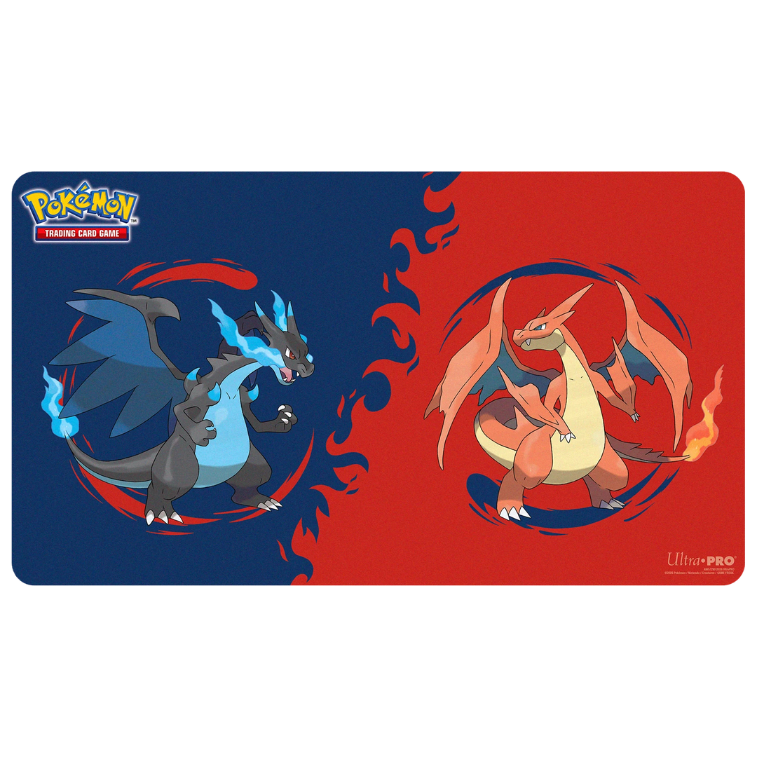 Playmat: Pokémon - Mega Charizard X & Y