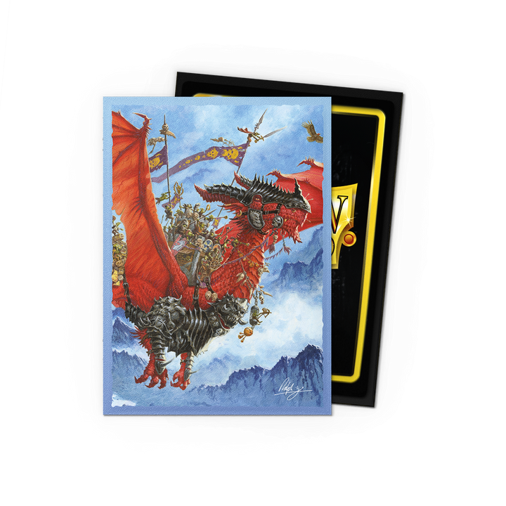 Sleeves: Dragon Shield - Matte - Dual Art – The Raid (100)