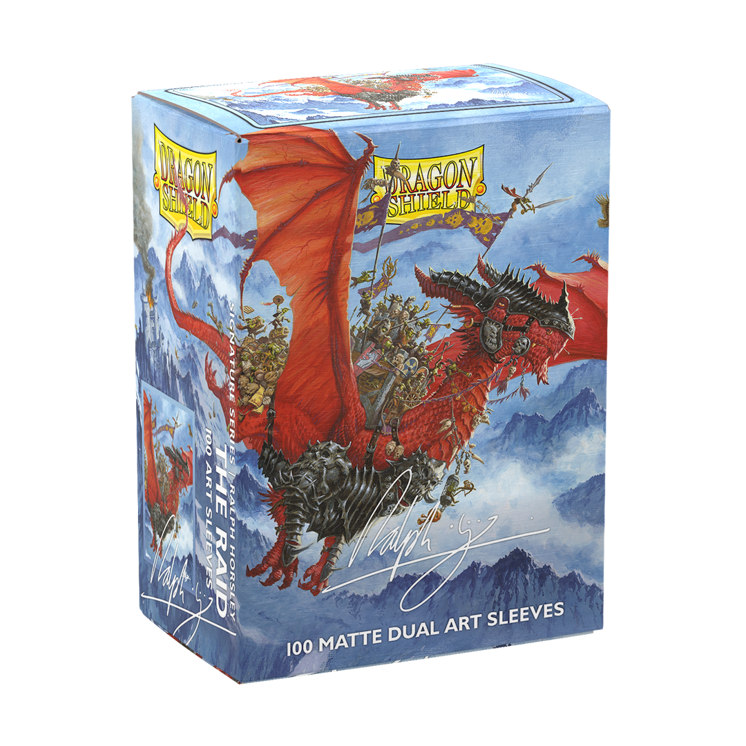 Sleeves: Dragon Shield - Matte - Dual Art – The Raid (100)