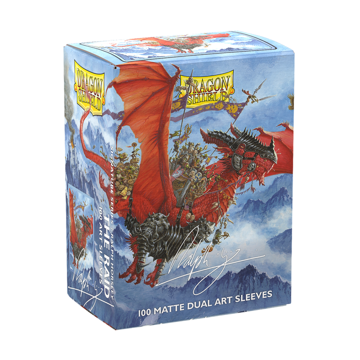 Sleeves: Dragon Shield - Matte - Dual Art – The Raid (100)