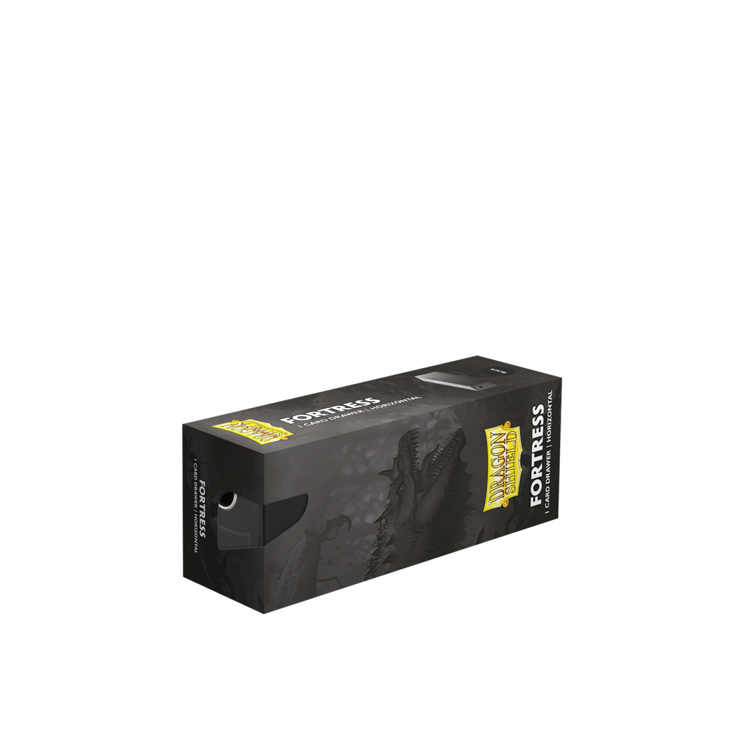 Card Drawers: Dragon Shield - Fortress - 1 Card - Vertical - Black
