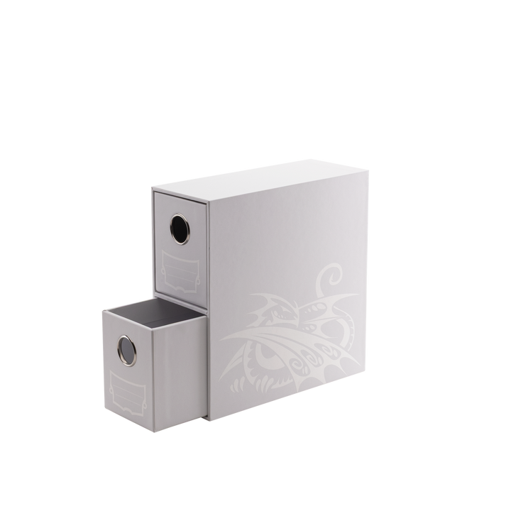 Card Drawers: Dragon Shield - Fortress - 2 Card - Vertical - White