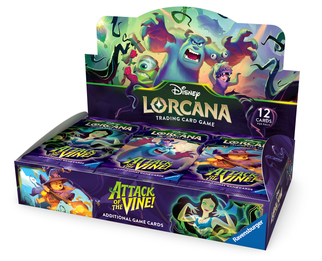 Disney Lorcana: Attack of the Vine - Booster Display (24 Boosters) (EN)