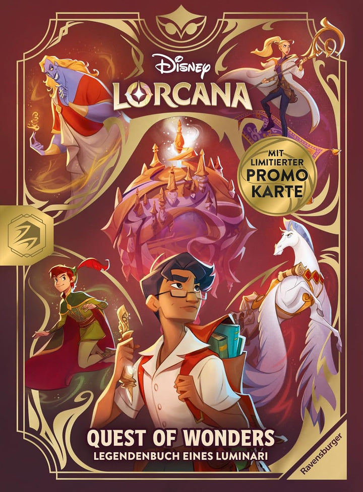 Disney Lorcana: Lorebook - Quest of Wonders (DE)